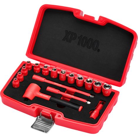 Draper 18115 XP1000 VDE Metric Socket Set, 1/4"" Sq. Dr. (17 Piece) (1/2)