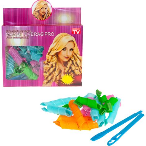UR8 RIZADORES DE PELO MÁGICOS CON PALANCA RIZADORES EN ESPIRAL (1/5)