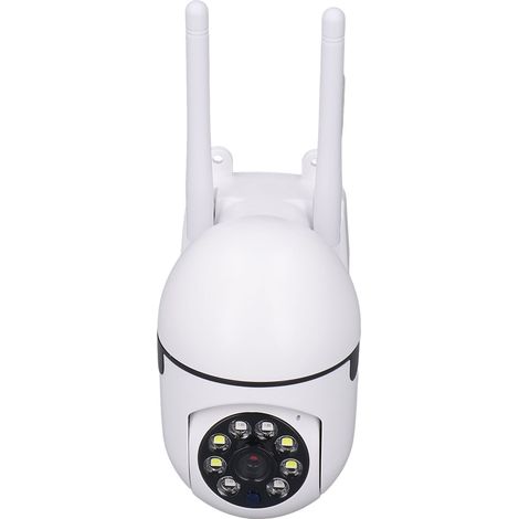 Caméra de sécurité intelligente HD WiFi 2MP avec vision nocturne infrarouge et audio bidirectionnel pour la maison (1/5)