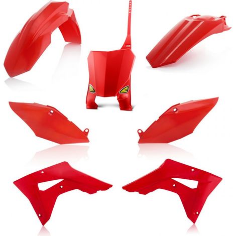 Kit Plastique Cycra 5 Elements HONDA CRF450RX 17 - Rouge