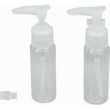 TRADE SHOP - Set 4pz Bottiglia Da Viaggi Vuota Trasparente 30ml Dispenser Con Erogatore 79388 - (1/3)