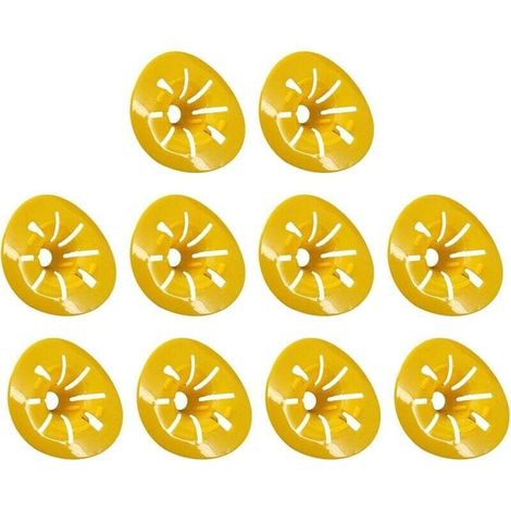 Juego de 10 trampas para avispas y avispones - Con forma de flor - Reutilizables - Para patios, hogares, uso interior y exterior