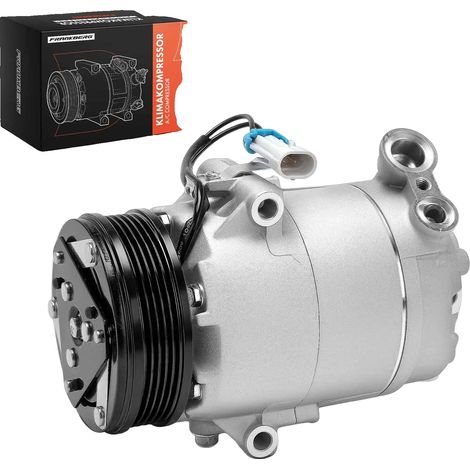 Compresseur de climatisation, Diamètre de poulie 109 mm, Réfrigérant R134a, Tension 12 V, Quantité d'huile 150 ml, Nombre de nervures 6 (1/5)