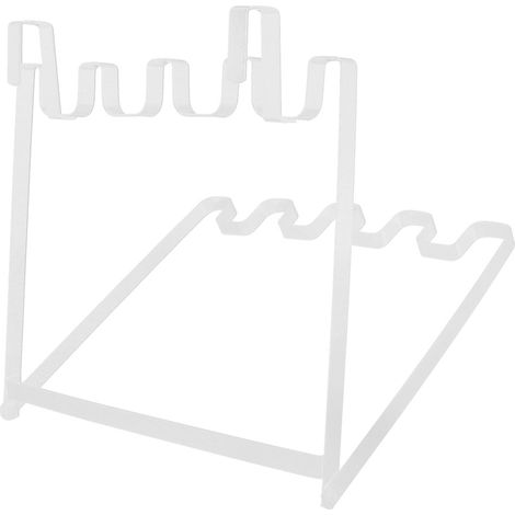 Support suspendu pour sacs poubelle, accessoire de cuisine blanc (1/5)