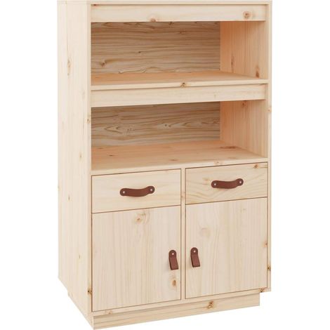 Maison Exclusive - Aparador de madera maciza de pino 67x40x108,5 (1/5)