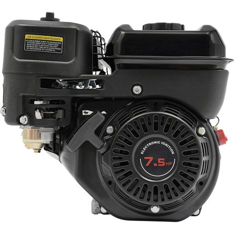 Moteur 4 temps 212cc - 7,5HP - 3600 tr/min - Réservoir 3,6L - Monocylindre - Démarrage manuel - Silencieux - Pour motoculteur, pompe, karting (1/5)