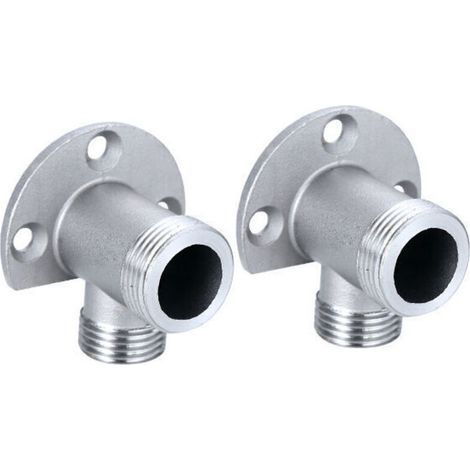 Kit d'installation pour robinetterie apparente et système de douche extérieure – Conversion d'une installation encastrée en installation en saillie – Mitigeur thermostatique