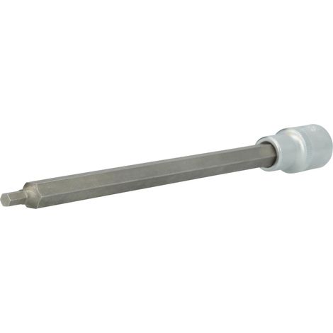 BRILLIANT TOOLS  1/2"  Llave de  vaso hexagonal  interna de  200  mm de  largo  5 mm  - BT022890 (1/4)