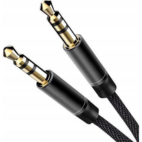 Cavo audio rinforzato in nylon AUX Mini Jack 3,5 mm Koanni