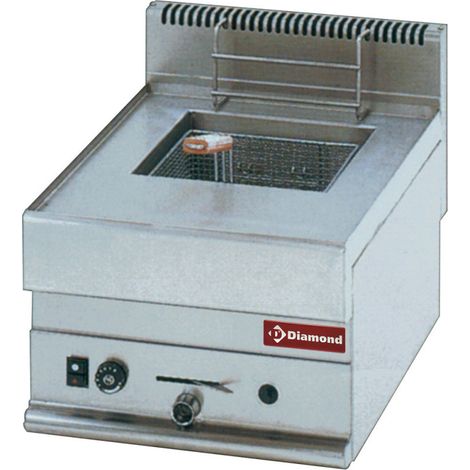 Friteuse gaz 1 cuve de 8 litres - Diamond (1/2)