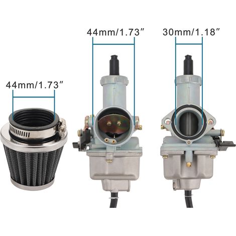 GOOFIT Carburetor N090-238 (Including oil line, oil filter, bakelite gasket, and paper gasket) (1/4)