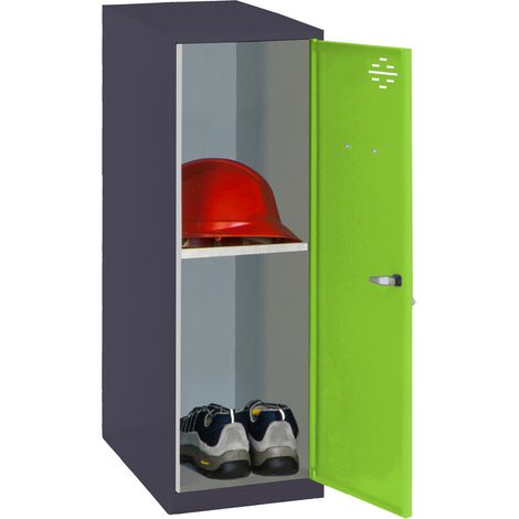 Simonrack Mini Cassettiera in Metallo Antracite e Verde Robusta