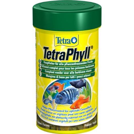 Phyll Flakes, melange flocon pour poissons d'ornement 20g/100ml - Tetra (1/2)