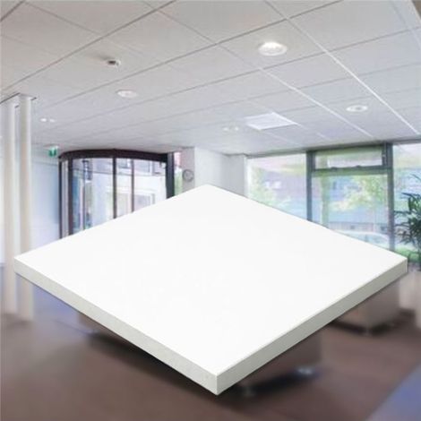 Dalles de Plafond acoustique Suspendu en laine de roche Rockfon Blanka DB43 60x60 cm - 21,5m2