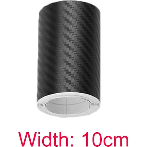 (10 m de long,10 cm de large) Film protecteur anti-rayures pour seuil de porte de voiture,en fibre de carbone nano,à coller soi-même (1/3)