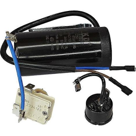 Compresseur de congélateur 2334122, démarreur à marteau lourd, protecteur rond, condensateur 80 µF, accessoires pour réfrigérateurs ELECTRICA ( )