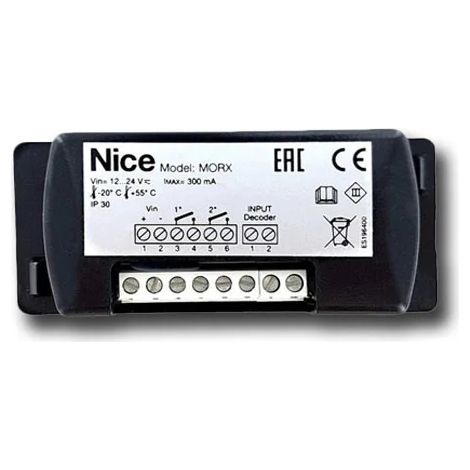 Decoder per 1 MOM oppure 4 MOT Nice MORX (1/3)
