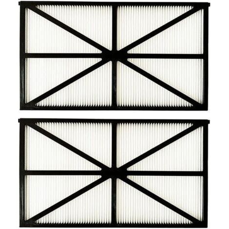 Lot de 4 Panneaux Filtres pour Robot Tiger Shark - RCX70101PAK2 - Noir (1/4)