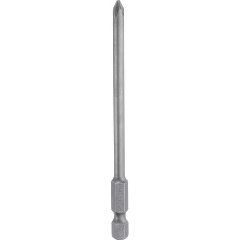 Embout De Tournevis Cruciforme 1 Ph1 100mm Longueur Acier S2 (1/5)
