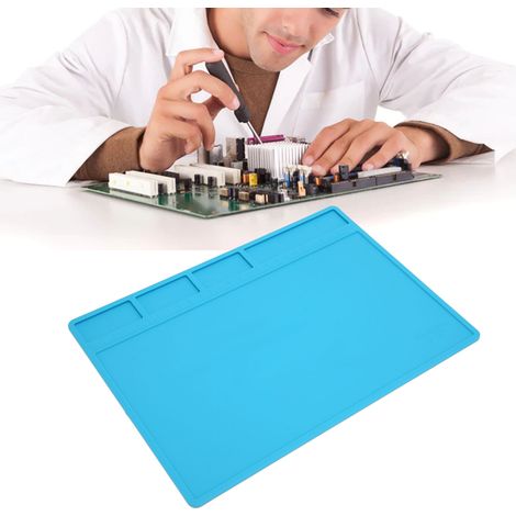 S-110 Coussinet isolant thermique anticorrosion et antistatique pour la réparation de cartes de circuits imprimés électroniques industrielles (1/5)