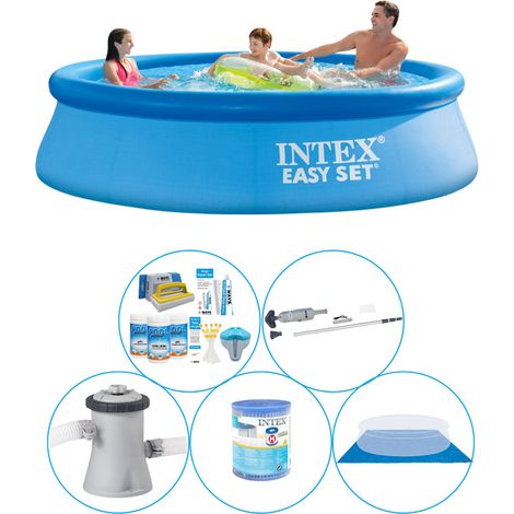 Intex Piscine Easy Set Ronde - 305x76 cm - 5-pièces S20919 (1/5)