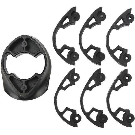 Entretoises de guidon pour vélo de route - jeu de rondelles en plastique compatible avec Pinarello F8 F10 F12 (1/5)