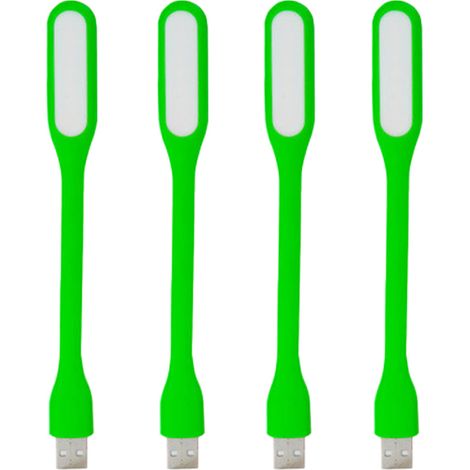 Lampe Led Usb Mini - Flexible - Pour Ordinateur Portable Clavier Banque D Alimentation - Lumière De Nuit Portative - 1 Pièce (1/5)