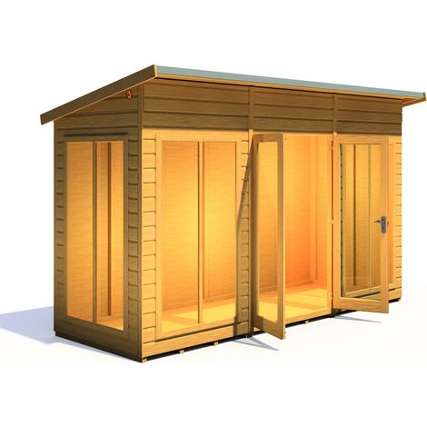 Lela 12x4 Summerhouse - L125.8 x W357 x H229.9 cm (1/5)