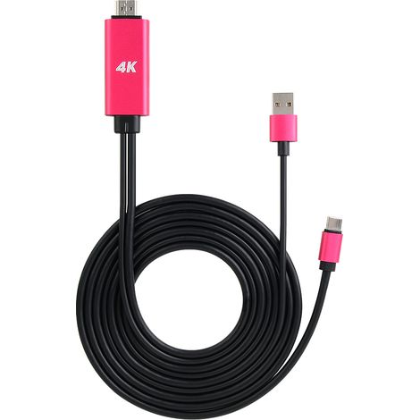 Adaptateur de câble USB-C vers HDMI 4K 30 Hz, port USB 3.1 (1/4)