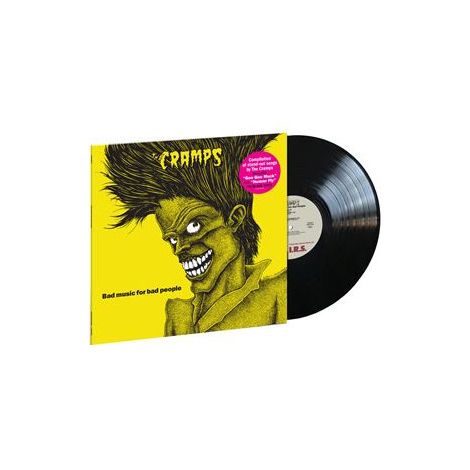 Disco de vinilo 33T edición limitada The Cramps Bad Music For Bad People Rock