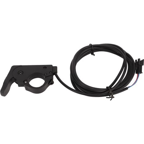Accélérateur au pouce 12 V-72 V compatible gauche/droite, diamètre de poignée 22 mm, connecteur 3 broches (1/4)