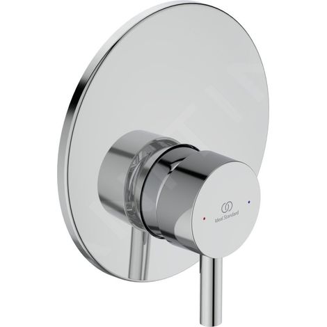 Ideal Standard CeraLine - Robinetterie de douche encastrée avec corps d’encastrement, chrome A6940AA (1/4)