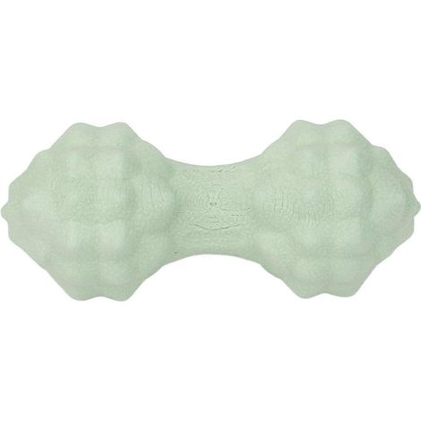 Balle de massage en forme de cacahuète – Massage multidirectionnel – Balle de massage ergonomique et douce à double crosse pour réduire le stress – GreenYMMR (1/5)