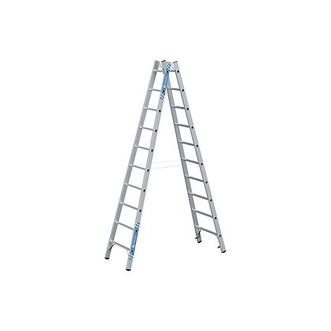 Escalera profesional de peldaños estrechos  ascenso por ambos