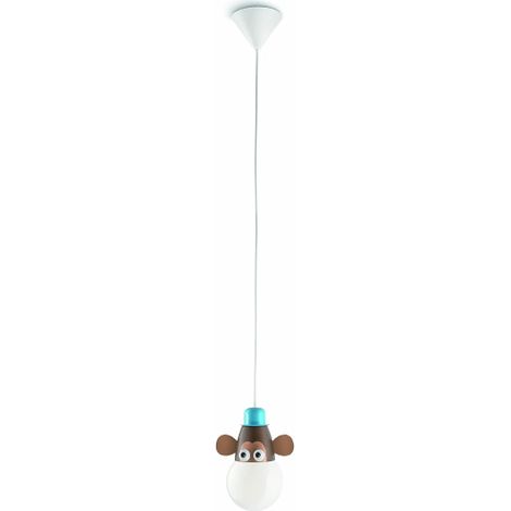 Monkey - Sospensione multicolor scimmia (1/3)