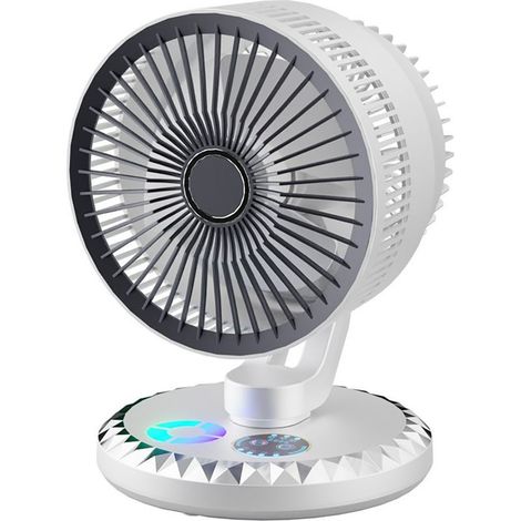 Wiederaufladbare Touch-Nachttischlampe mit 4800 mAh LED-Uhr, 30-Minuten-Timer und 3 dimmbaren Farben für Schlafzimmer und Büro (1/5)