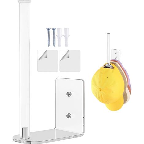 Organizer Transparenter Acryl Kappenhalter zur Wandmontage