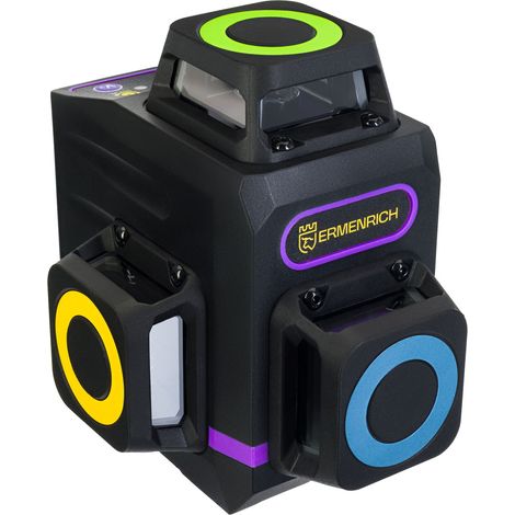 Ermenrich LV60 PRO Nivel Láser Verde 3D 360° (1/5)