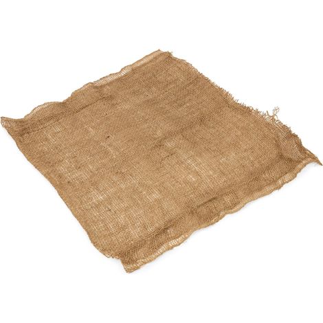 Jute-Kinderzimmerdecke, 50 Stück, verschiedene Größen 100x100 cm