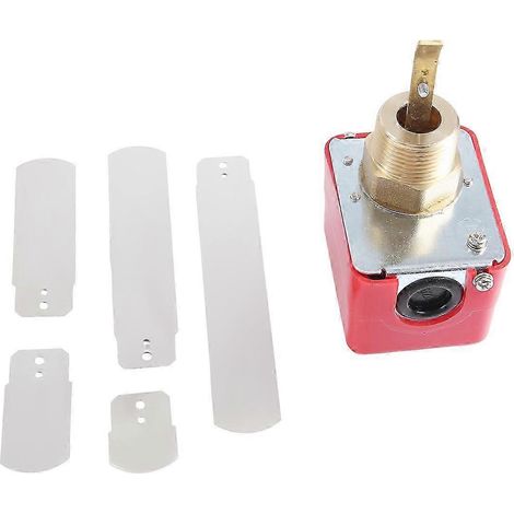Interrupteur de débit d'eau à palette SPDT, filetage mâle, 25-26 V CA, 220 V, 15 A -25 (1/5)