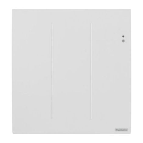 Thermor – Radiateur à inertie connecté Ingénio 3 H BLC 1000W – Chaleur douce en aluminium – Pilotage à distance – Détection de fenêtre et présence