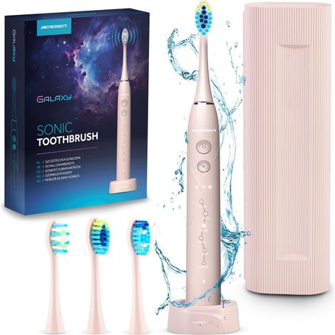 Berdsen galaxy schallzahnburste rosa