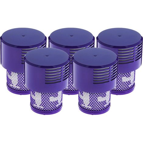 Filtro HEPA AllSpares (5 unidades) 969082-01 compatible con Dyson Cyclone V10 (1/5)