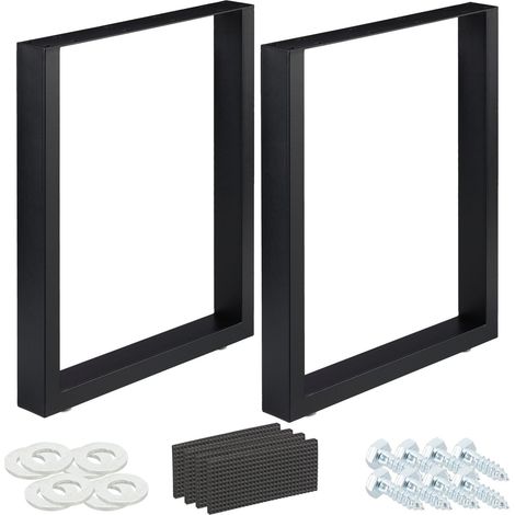 2er set tischlaufer schwarz 8