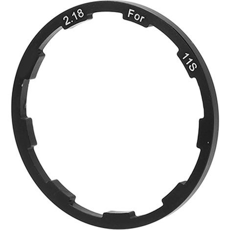 2,18 mm gerändelter Distanzring für 11-fach Rennrad-/MTB-Schwungradnabe, Tretlagerachsenscheibe, Schwungradreparatur (1/5)