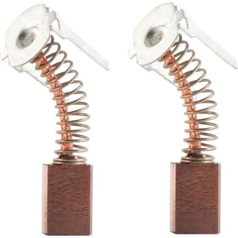 2x Trade-Shop Bronze Motorkohlen Kohlebürsten 4,5x8x11mm kompatibel mit Bosch GSB 140-LI, GSB 180-LI, GSR 18V-21, GSB 18V-21 Bohrschrauber (1/4)
