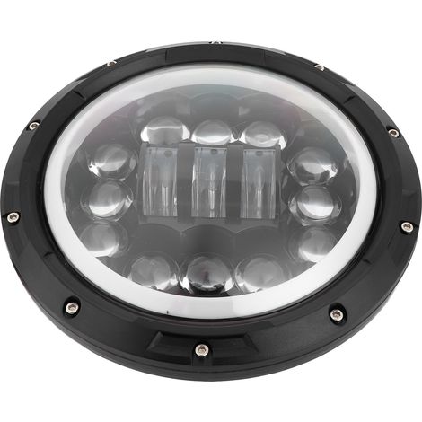 90W 7 Zoll LED-Arbeitsleuchte, 6000K kaltweiß, IP67 wasserdicht, universeller Scheinwerfer für Auto, Motorrad und 4x4. (1/5)