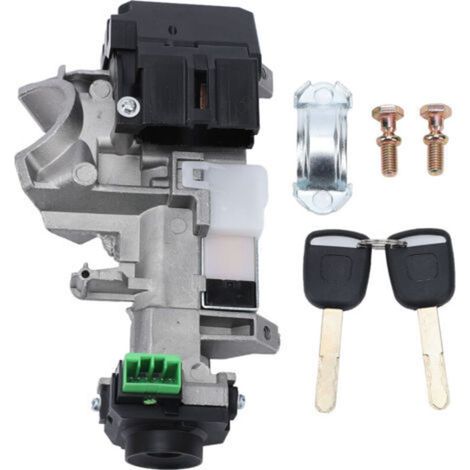 Zündschlosszylinder mit 48 Schlüsseln und Chip als Ersatz für Honda Accord 2004-2007 (Teilenummer 35100 SDA A71-Crezuo)