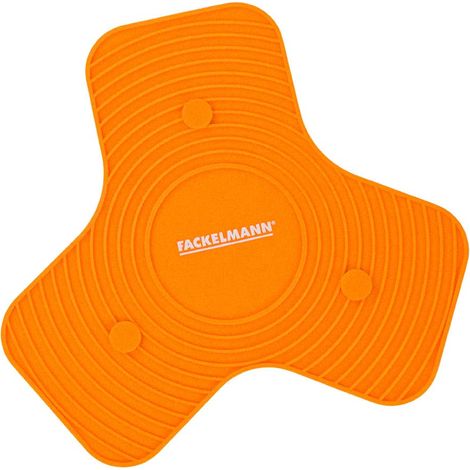 Dessous-de-plat En Silicone Orange, Soft Avec Aimant