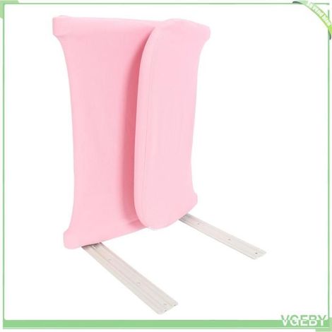 Fafeicy Rail de sécurité côté lit pour tout-petits Toddler Bed Side Rail Anti Falling Height puericulture siege-auto Rose (1/5)